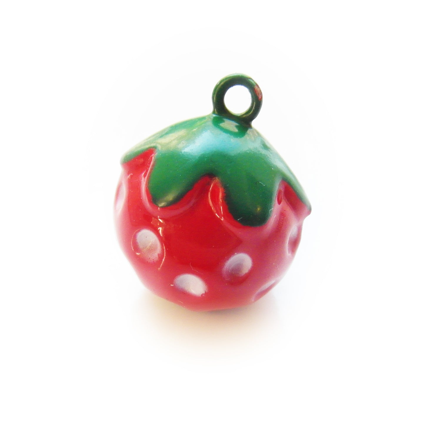 Aardbeibelletje rood (1x)