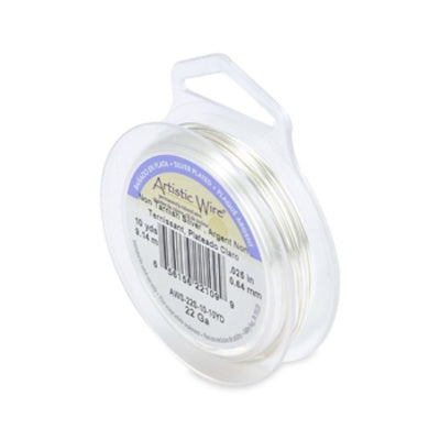 Artistic wire tarnished resistant silver 0,64 mm (1x)