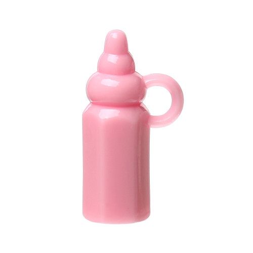 Charm Babyflasche hellrosa (2x)