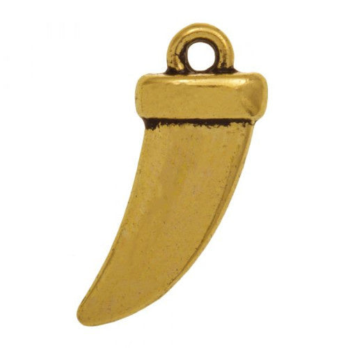 Bedel tand goud 21 x 8 mm (1x)