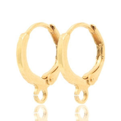 Creolen met oog goud (p.p)
