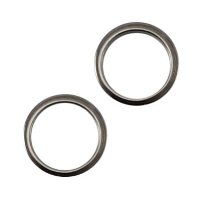 Dichte ring dq 8mm antraciet zilver (5x)