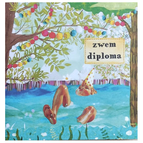 Dubbele kaart zwemdiploma