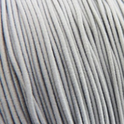 Elastischer Draht grau 0,8 mm (3m)