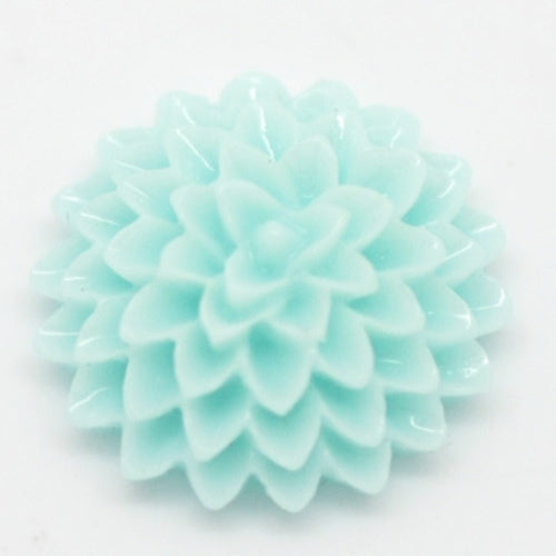 Flatback dahlia mint (4x)