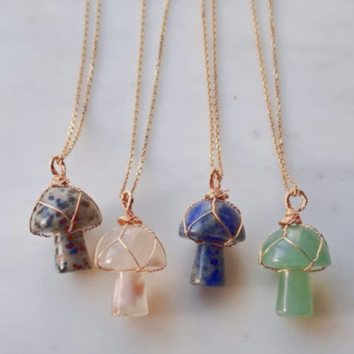 Ketting met paddenstoel