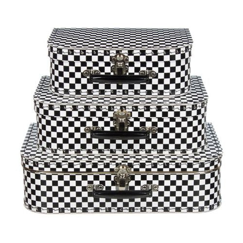 Koffer blok zwart wit (set of los)