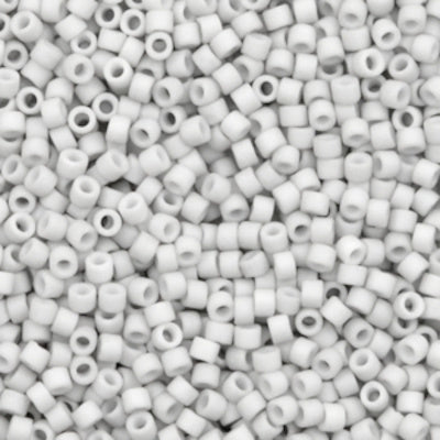 Miyuki delica's 11/0 mat metallic leigrijs (5 gram) - Copy
