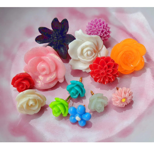 Broche pins bloemen