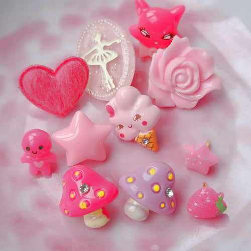 Broche pins roze