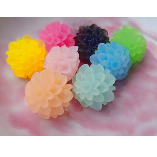 Broche pins dahlia's
