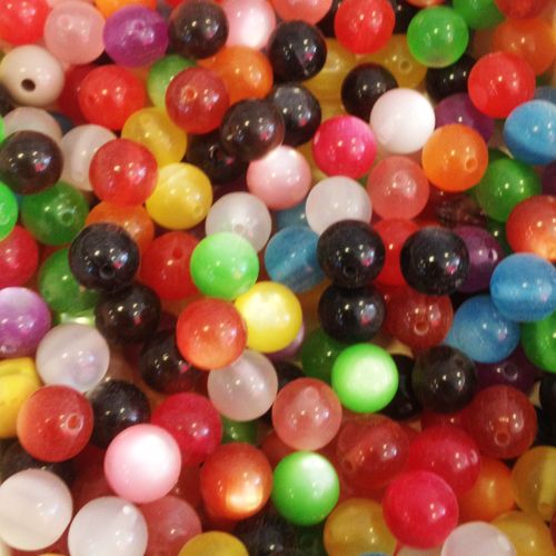 Resin kralenmix rond