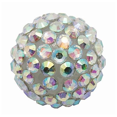 Harzperle Kristall ab 20 mm (1x)