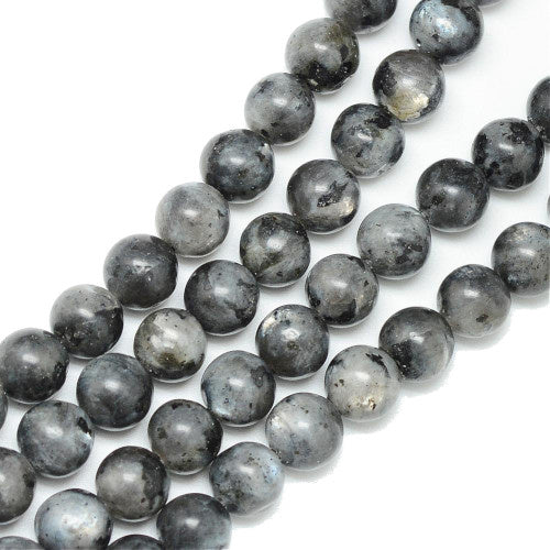 Runde Labradoritperle 4 mm (15 oder 85x)
