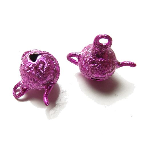 Teekannenglocke Sternenstaub rosa (8 oder 100x)