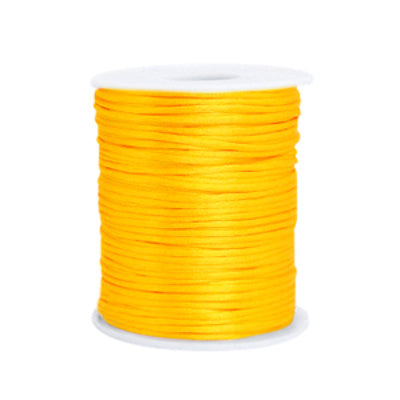 Satijndraad geel 1,5 mm (5mm)
