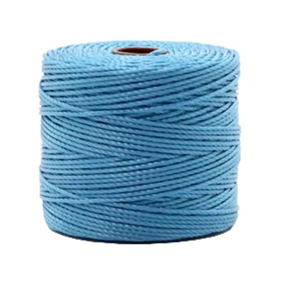 Nylon S-londraad 0,6 mm hemelsblauw (10m)