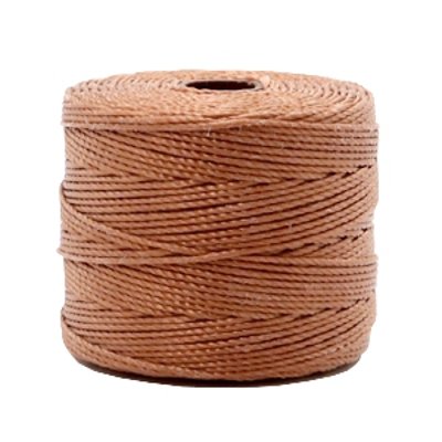 Nylon S-londraad 0,6 mm koperbruin (10m)