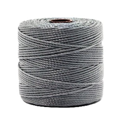 Nylon S-londraad 0,6 mm grijs (10 of 70 m)