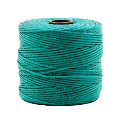 Nylon S-londraad 0,6 mm smaragdgroen (10 of 70 m)