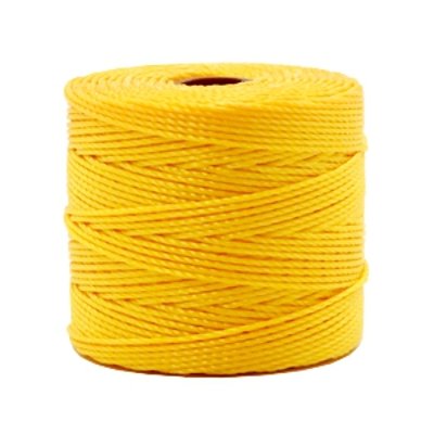Nylon S-londraad 0,6 mm zonnebloemgeel (10m of 70m)