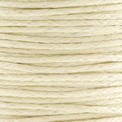 Waxkoord katoen beige 0,5 mm (5m)