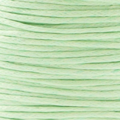Waxkoord katoen 1 mm mint (5m)