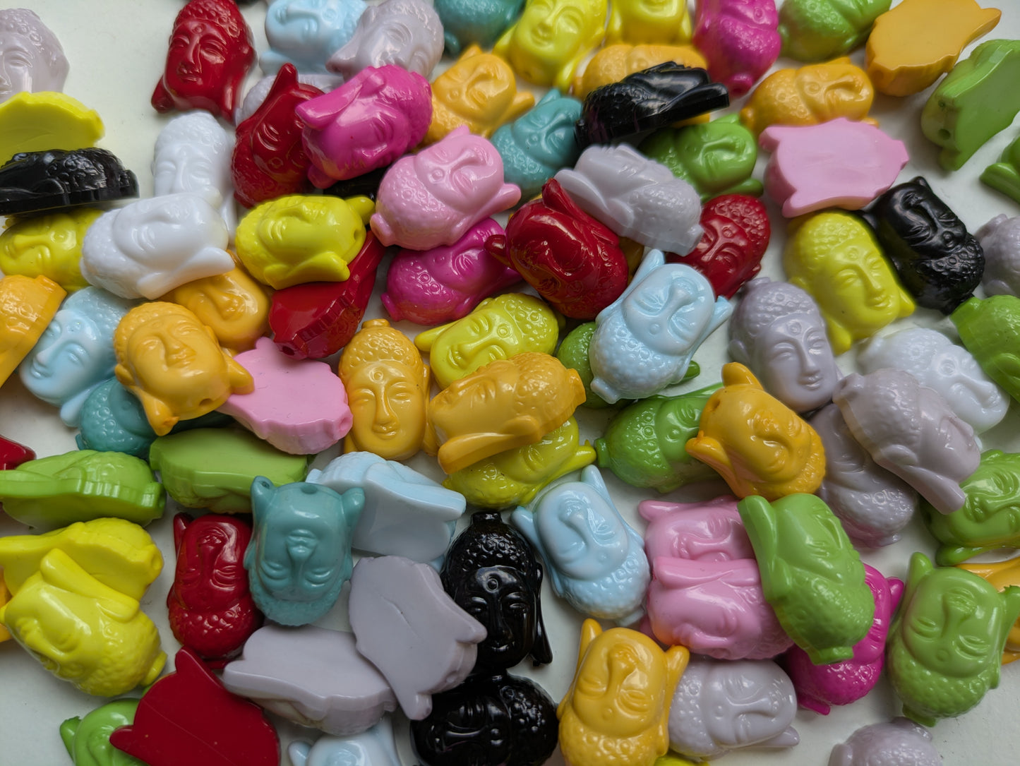 Restant boeddhakralen acryl (50x)