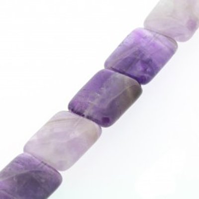 Amethystperle Rechteck (1x)