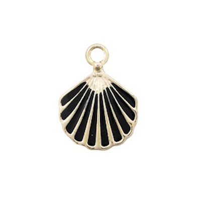 Charm BQ Metallschale schwarz gold (1x)