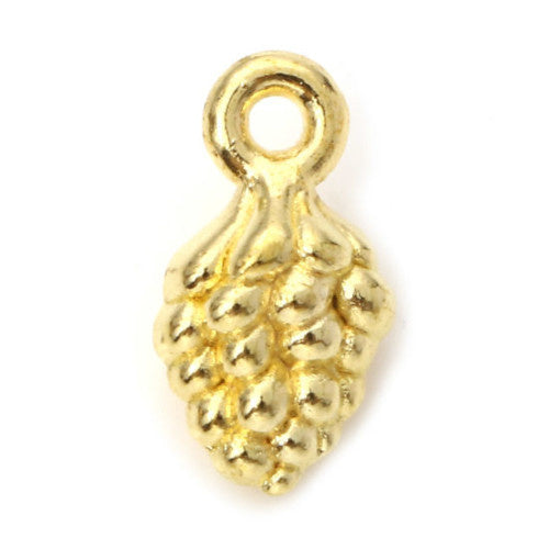 Charm Tannenzapfen Gold (1x)