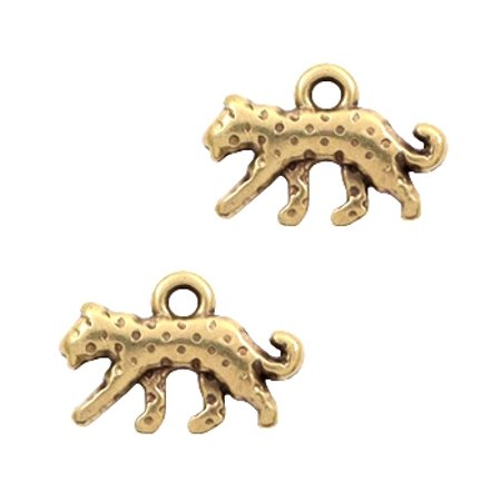 DQ-Charm Leopard antik bronze