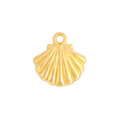 Charm Dq Metall Austernschale Gold (1x)