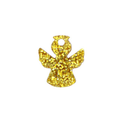 Charm Engel Gold Glitzer