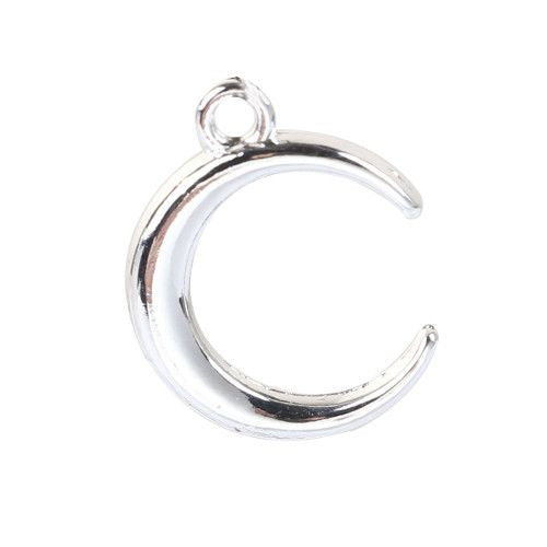 Charm Silber Halbmond (1x)