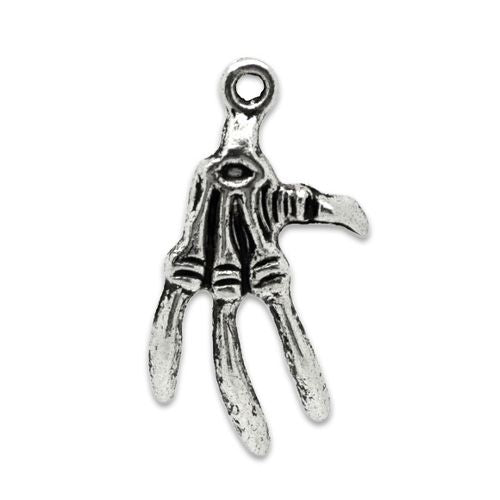 Reststück Charm Hand antiksilber (77x)