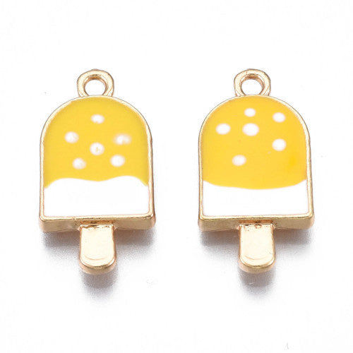 Charm Eis gelb/gold (1x)