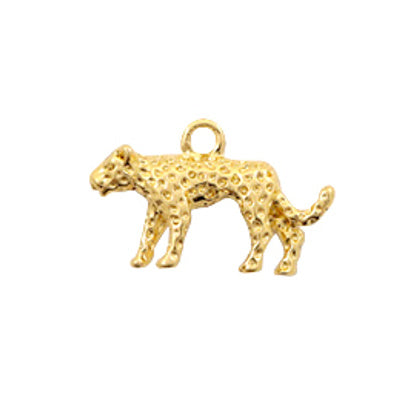 Charm Leopard goldfarben