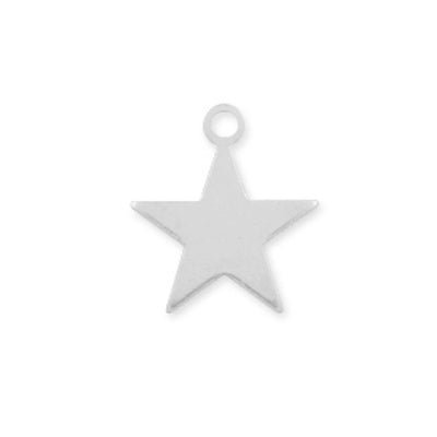 Charm Stern Sterling Silber (1x)