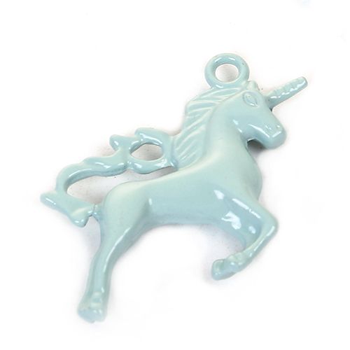 Charm Einhorn soft mint (1x)