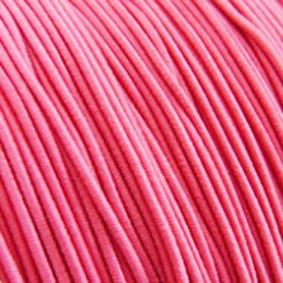 Elastikfaden neonpink 0,8 mm (3m)