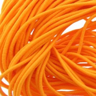 Elastikfaden orange 0,8 mm (3m)