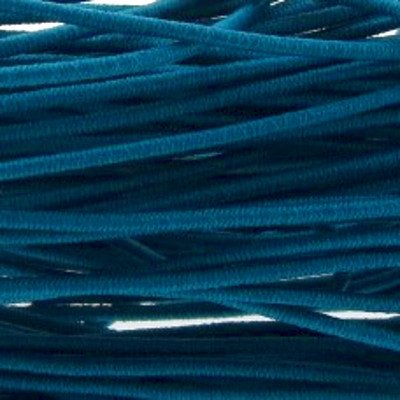 Elastischer Draht Smaragd/Blau 0,8 mm (3m)