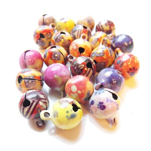 Bubble Mix Emaille 12mm (5x)