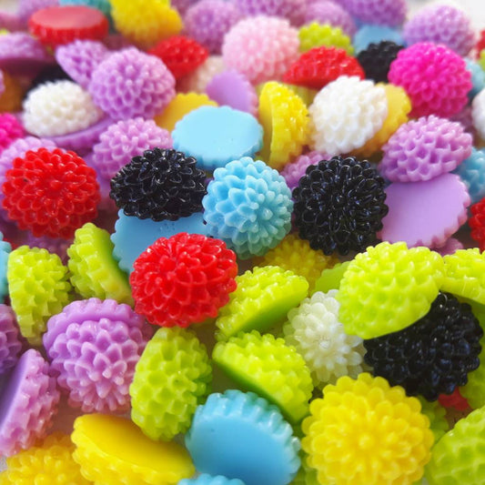 Flatback-Blume 10 mm (10x)