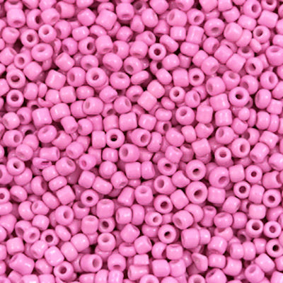 Glasperlen Rocailles 2 mm 12/0 taffy pink (10gr)