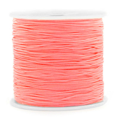 Makrameefaden korallenrosa 0,8 mm (5m)