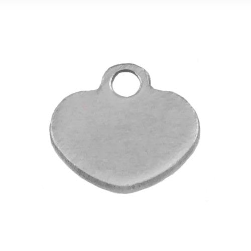 Charm Edelstahl Mini-Herz (1x)