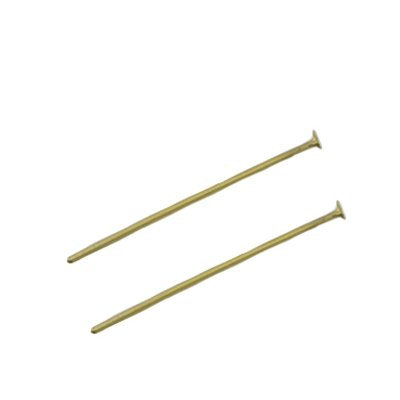 DQ-Kopfstift Antikbronze 25 mm (30x)