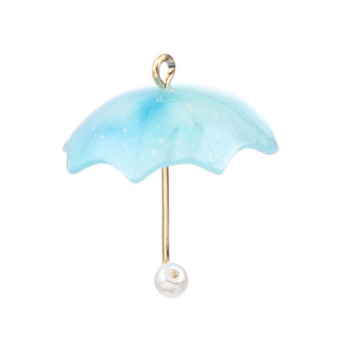 Charm Regenschirm Hellblau (1x)